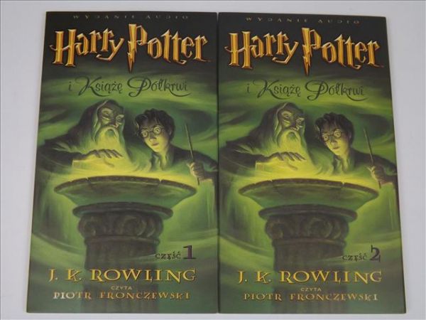 Rowling . - Harry Potter i Książę Półkrwi, cz I i II, 16 CD, Audiobook