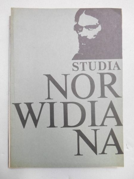 Sawicki Stefan (red.) - Studia Norwidiana, T.I