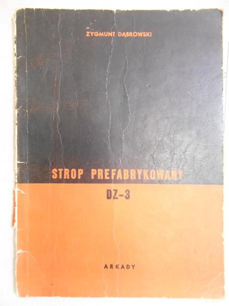 Dąbrowski Zygmunt - Strop prefabrykowany