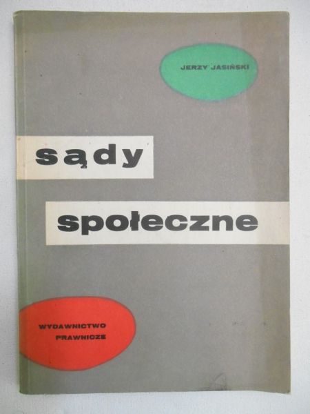 Jasiński Jerzy - Sądy społeczne