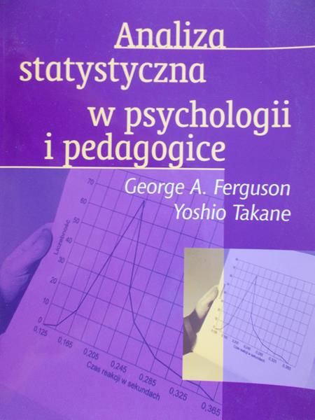 Takane Yoshio - Analiza statystyczna w psychologii i pedagogice