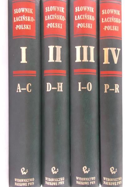 Plezia Marian (red.) - Słownik łacińsko-polski Tom I - IV