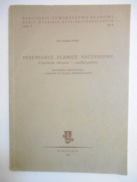 Kozłowski Jan - Przewlekłe plamice naczyniowe