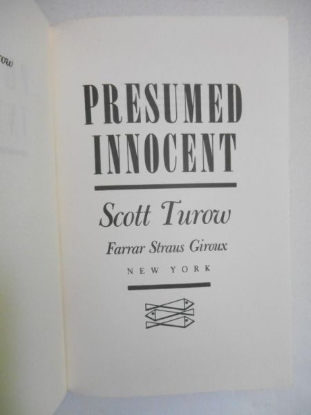 Turow Scott - Presumed Innocent