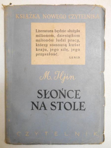 Iljin Michał - Słońce na stole, 1950 r.