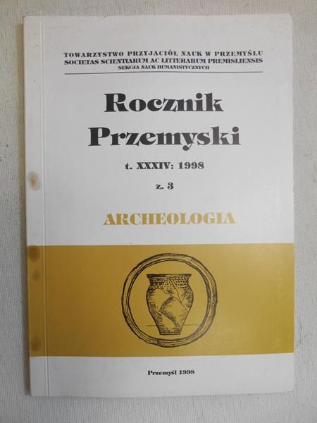 Rocznik Przemyski T. XXXIV 1998