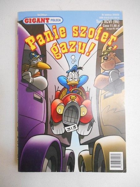 Komiks Gigant. Panie Szofer gazu!