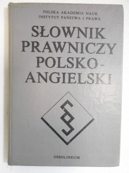 Bar Ludwik (red.) - Słownik prawniczy polsko-angielski