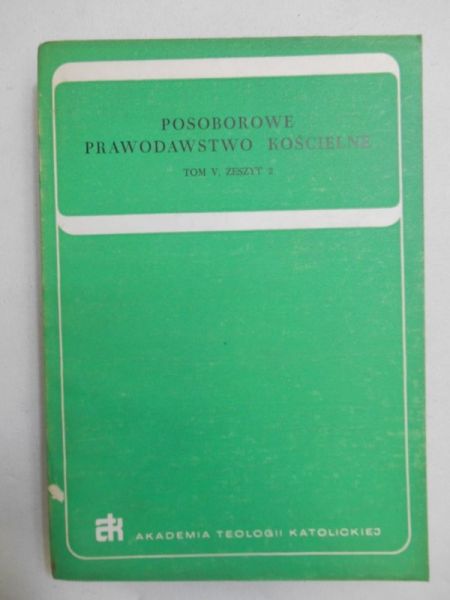 Sztafrowski Edward (tłum.) - Posoborowe prawodawstwo kościelne