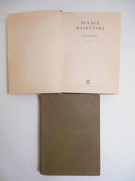 Daszyński Ignacy Pamiętniki. T.1-2