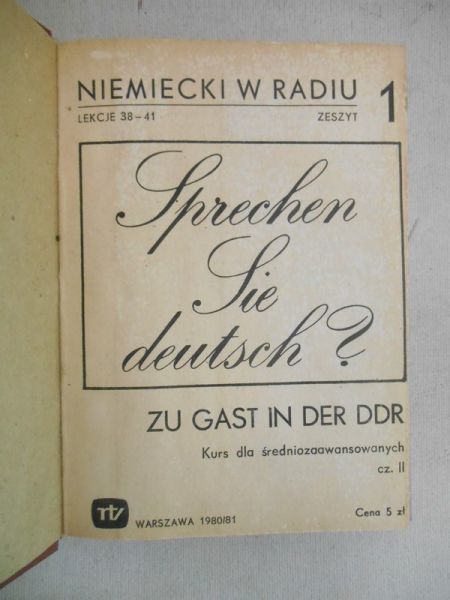 Schmidt Weronika - Niemiecki w Radiu  cz.2