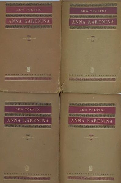Tołstoj Lew - Anna Karenina, Tomy I-IV