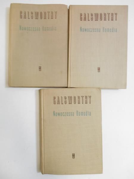 Galsworthy John - Nowoczesna Komedia. T. I-III