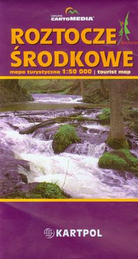Roztocze Środkowe mapa turystyczna 1:50 000