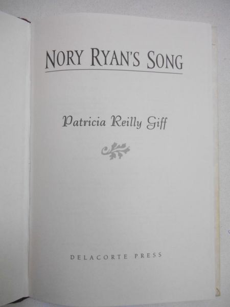 Reilly Giff Patricia - Nory Ryan's Song