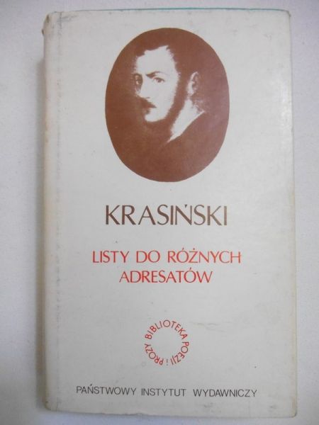 Krasiński Zygmunt - Listy do różnych adresatów, t. I