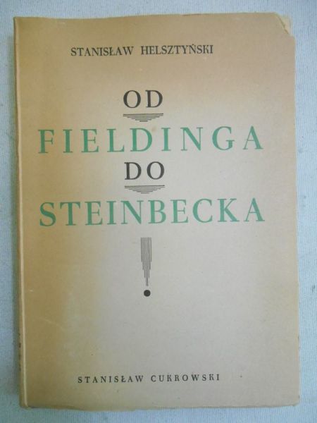 Helsztyński Stanisław - Od Fieldinga do Steinbecka, 1948 r.