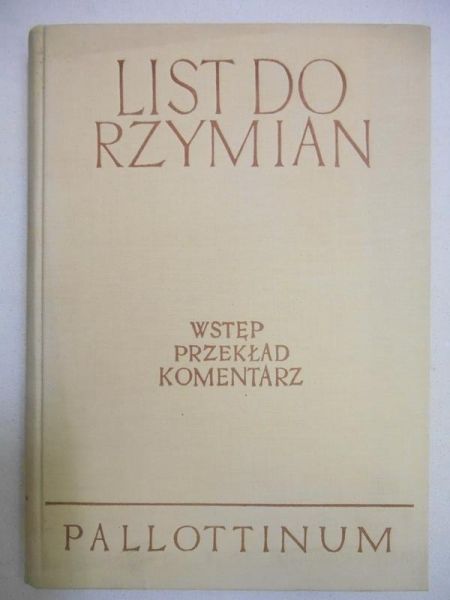 Romaniuk Kazimierz (opr.) - List do Rzymian