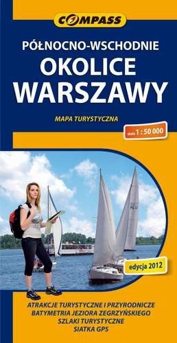 Północno-wschodnie okolice Warszawy mapa turystyczna 1:50 000
