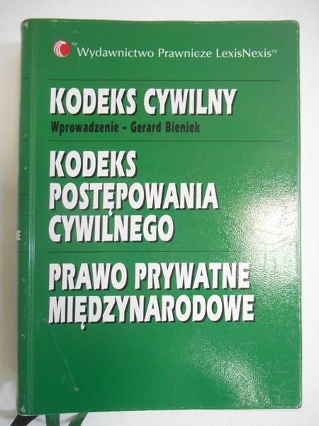 Bieniek Gerard - Kodeks cywilny. Kodeks postępowania cywilnego