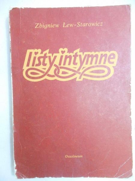 Lew-Starowicz Zbigniew - Listy intymne