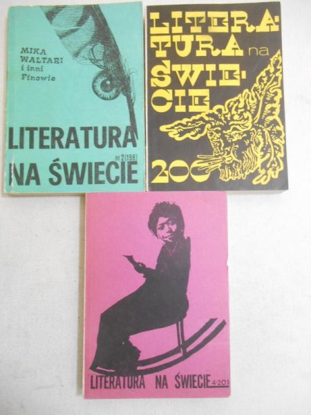 Zientarska-Bielska Maria (opr.) - Literatura na  świecie, nr 3(200), nr 2(199), nr 4(201)