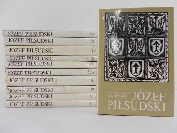 Piłsudski Józef  - Pisma zbiorowe, Tom I-XI, reprint 1937r.