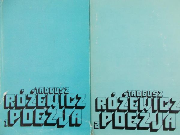 Różewicz Tadeusz - Poezja, Tom I-II