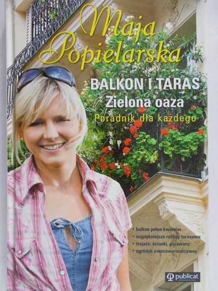 Popielarska Maja - Balkon i taras. Zielona oaza