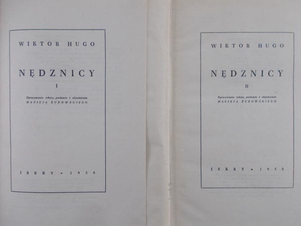 Hugo Wiktor - Nędznicy. Tom I - II