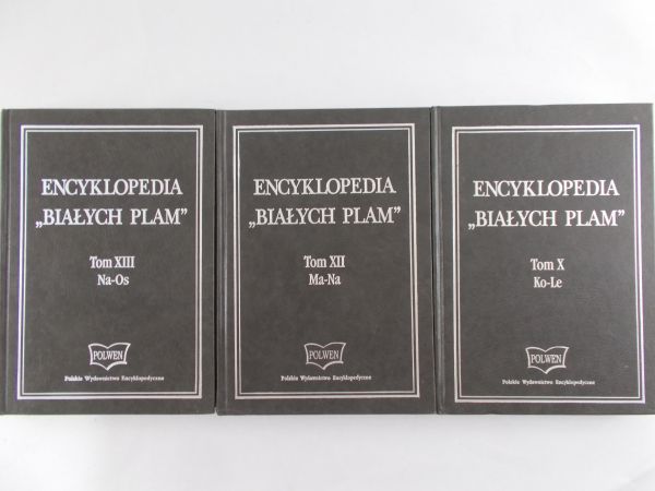 Winiarczyk Artur (red.) - Encyklopedia Białych Plam, Tom X, XII i XIII