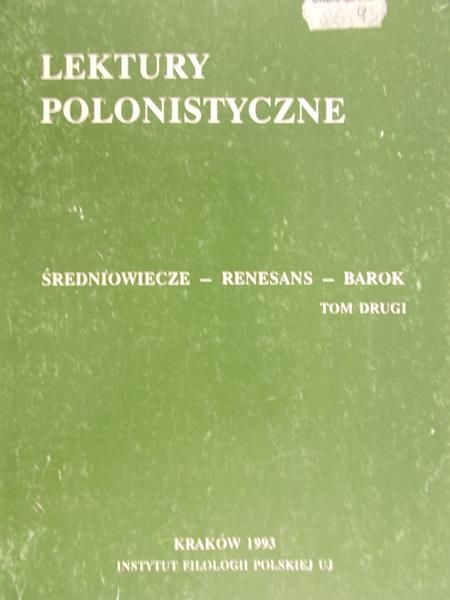 Borowski Andrzej (red.) - Lektury polonistyczne