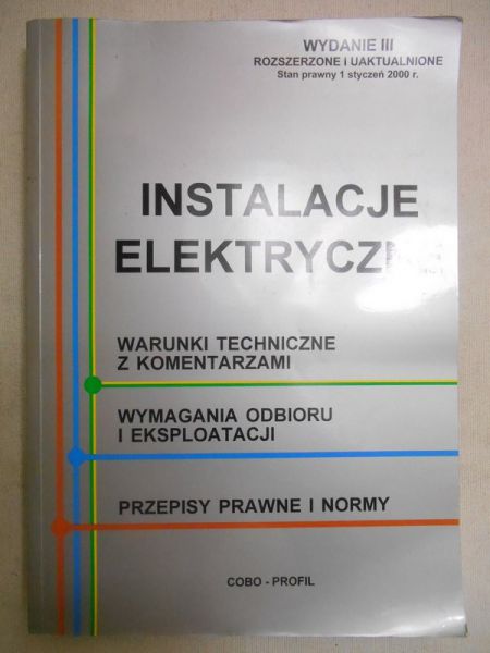 Boczkowski Andrzej - Instalacje elektryczne