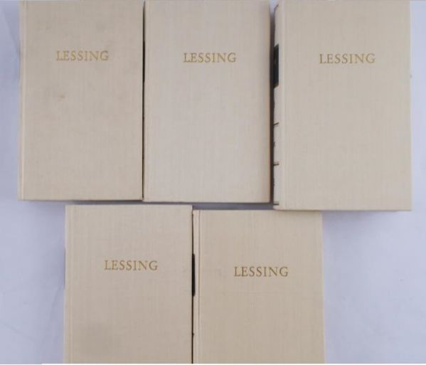 Lessing Gotthold Ephraim - Lessings Werke in funf Banden