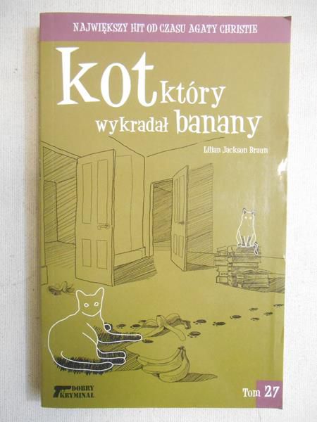 Jackson Braun Lilian - Kot, który wykradał banany