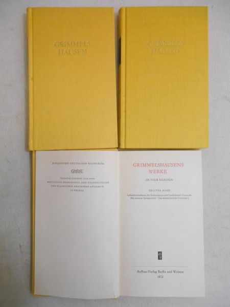 Grimmelshausen Hans J. Ch. von - Grimmelshausens Werke in vier Banden, T. 1-3