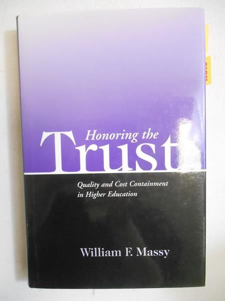 Massy William F. - Honoring the Trust