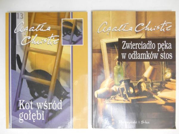 Christie Agata - Kot wśród gołębi / Zwierciadło pęka w odłamków stos