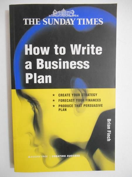 Finch Brian - How to Write a Business Plan