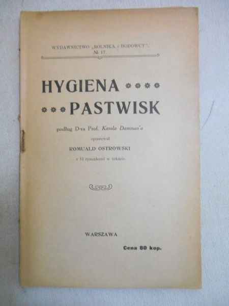 Ostrowski Romuald (oprac.) - Hygiena pastwisk