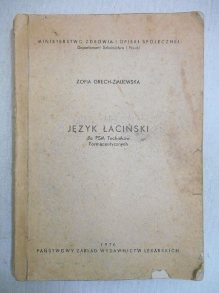 Grech-Żmijewska Zofia - Język łaciński