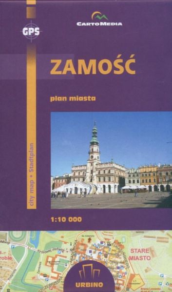 Zamość Plan miasta 1: 10 000