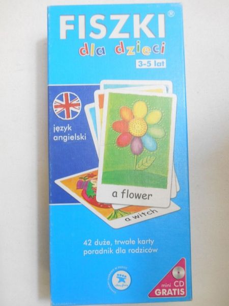 Fiszki dla dzieci (3-5 lat) - język angielski