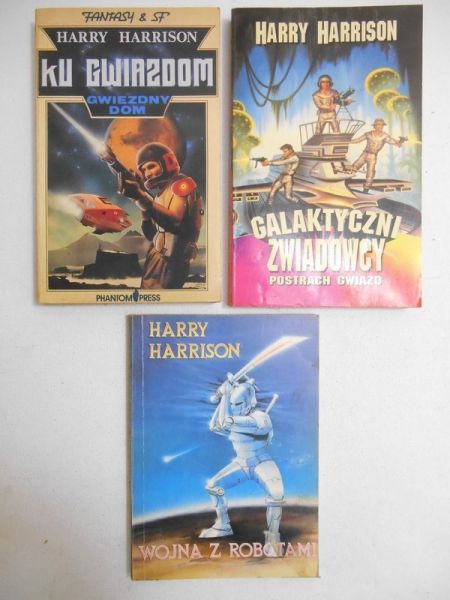 Harrison Harry - Galaktyczni zwiadowcy / Ku gwiazdom / Wojna z robotami