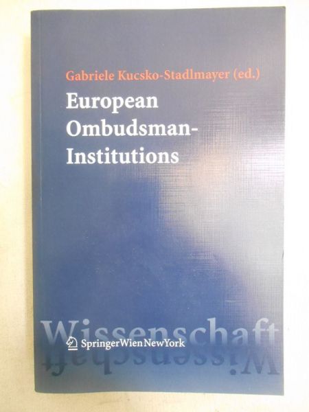 Kucsko-Stadlmayer Gabriele - European Ombudsman-Institutions