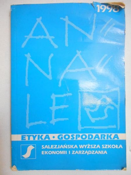 Domański Czesław - Etyka w życiu gospodarczym, T. I