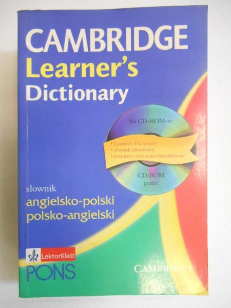 Cambridge Learner's Dictionary: Słownik angielsko- polski, polsko- angielski