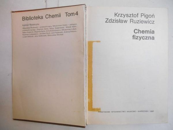 Pigoń Krzysztof - Chemia fizyczna