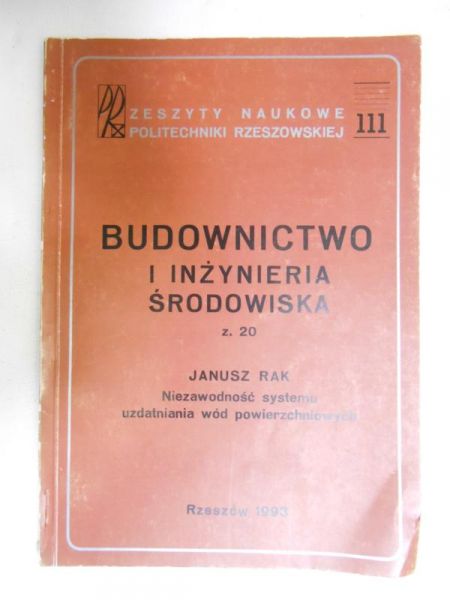Rak Janusz - Budownictwo i inżynieria środowiska