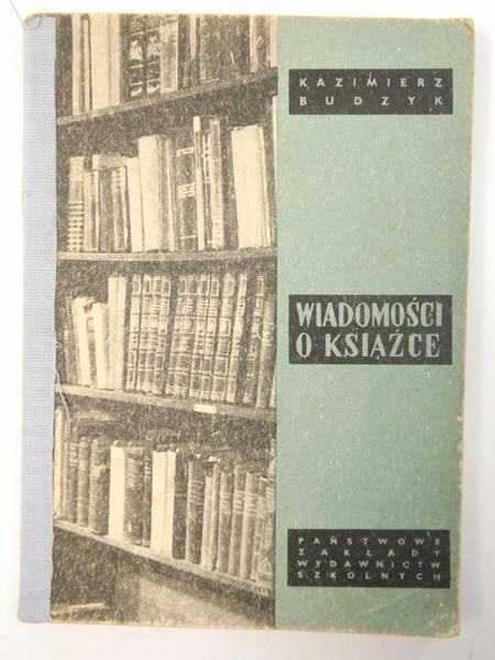 Budzyk Kazimierz - Wiadomości o książce